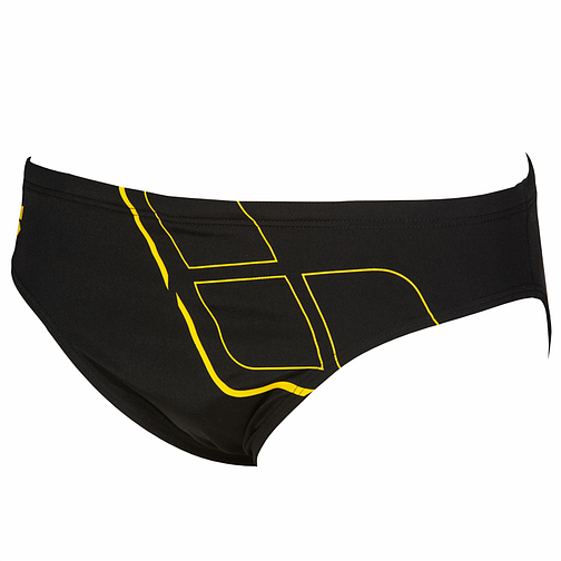 Arena Плавки спортивные ESSENTIALS BRIEF Black-Yellow Star