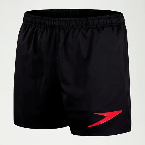 Speedo Шорты для плавания  SPORT SOLID 16" WSHT black/red