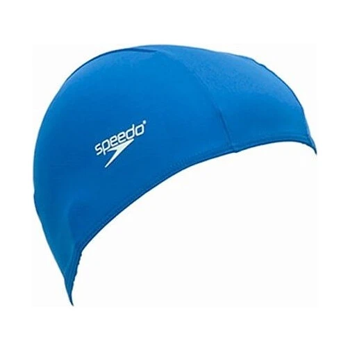 Speedo Шапочка для плавания Polyester Cap blue Speedo Шапочка для плавания Polyester Cap blue