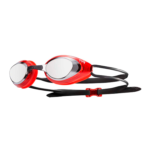 TYR Очки для плавания Blackhawk Racing Mirrored Silver/Red
