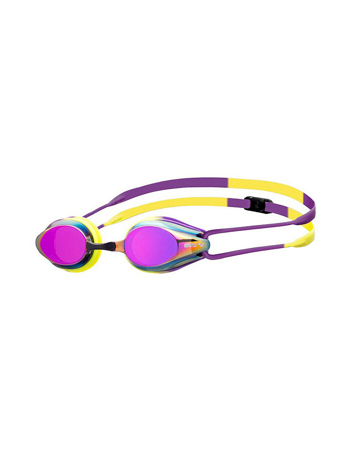 Arena Очки для плавания TRACKS MIRROR violet-plum-artic_lime