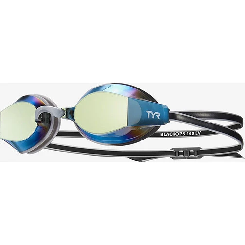 TYR Очки для плавания  Blackops 140 EV Nano Racing Mirrored gold/black