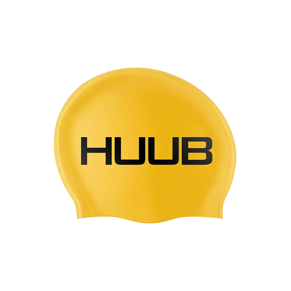 HUUB Шапочка для плавания Long Hair Swim Cap Yellow