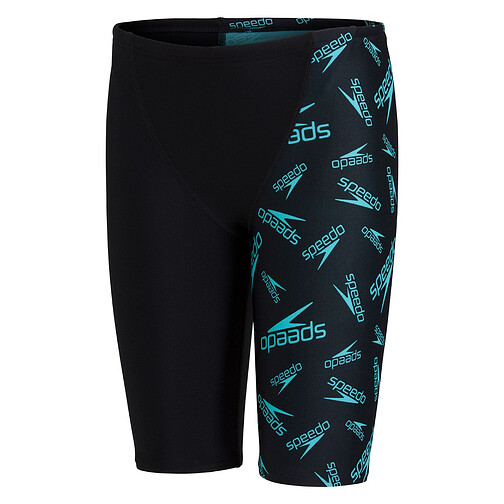 Speedo Джаммеры Allover V Cut Jammer Junior Black/Blue