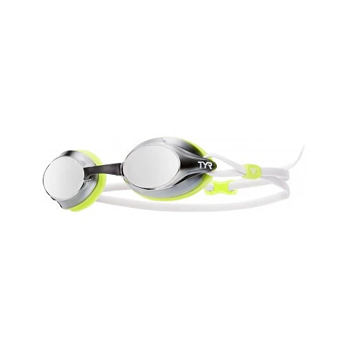 TYR Очки для плавания Velocity Mirrored Silver/White