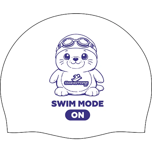 SwimStore Шапочка для плавания Seal white/navy