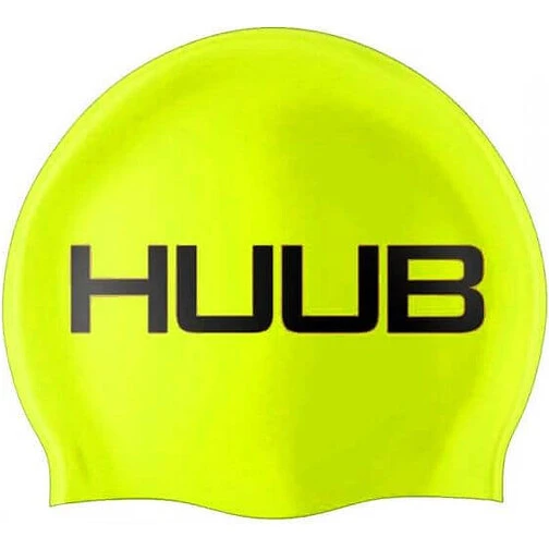 HUUB Шапочка для плавания Silicone Swim Cap Fluo Yellow HUUB Шапочка для плавания Silicone Swim Cap Fluo Yellow