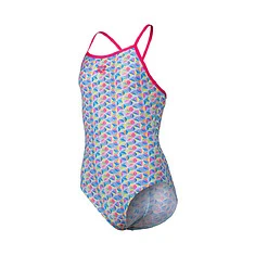 Arena Купальник ARENA STARFISH JR LIGHTDROP BACK L fr ros-wh mlt