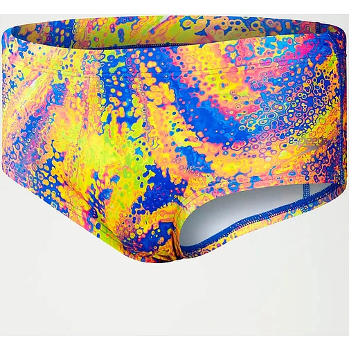 Speedo Плавки спортивные 17cm Allover Digital Brief pink/yellow