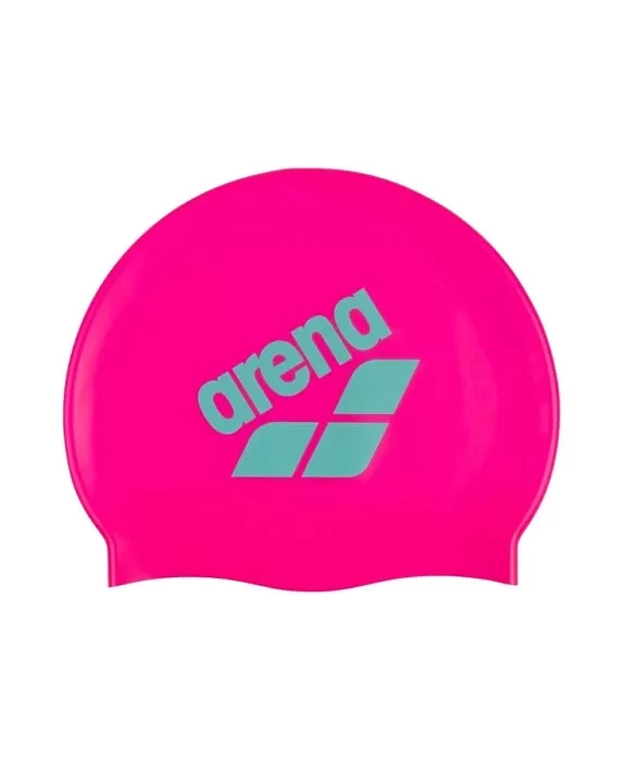 Arena Шапочка для плавания BIG LOGO CAP Shocking Pink-Water