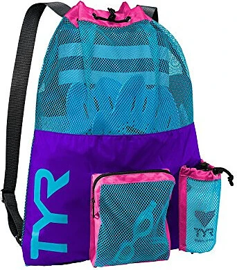 TYR Мешок-рюкзак Big Mesh Mummy Bag Purple/Blue