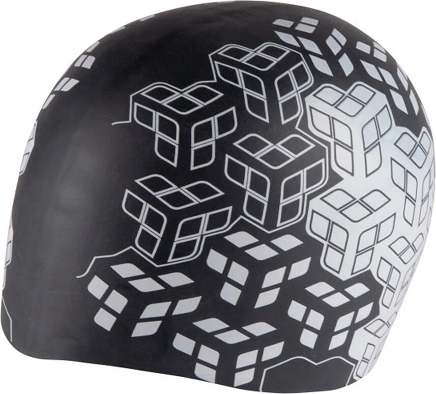Arena Шапочка для плавания REVERSIBLE CAP camo kikko - zebra
