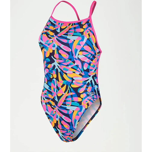 Speedo Купальник Flamingo Flare Allover V-Back