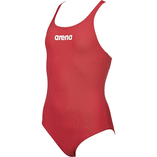 Arena Купальник Solid Swim Pro Jr Red-White