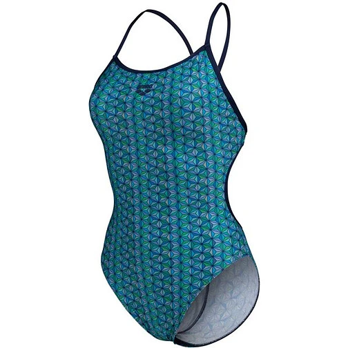 Arena Купальник ARENA STARFISH LACE BACK navy-turquoise multi