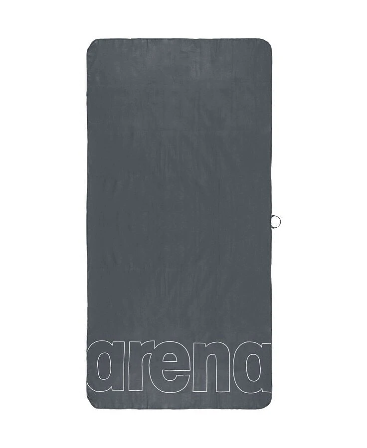 Arena Полотенце SMART PLUS GYM TOWEL grey-white