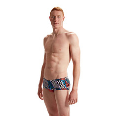 Speedo Плавки спортивные 13.5cm Club Training Allover Brief Red/Blue