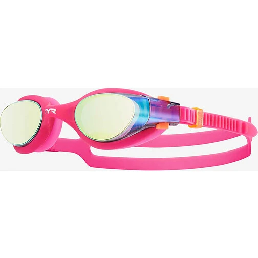 TYR Очки для плавания VESI FEMME MIRRORED gold/pink