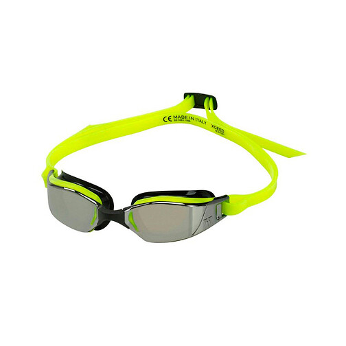 Phelps Очки для плавания XCEED Titanium Mirrored Yellow/Black