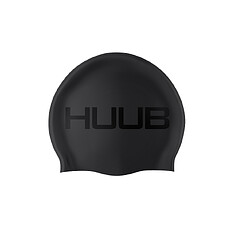 HUUB Шапочка для плавания Silicone Swim Cap Black Suede