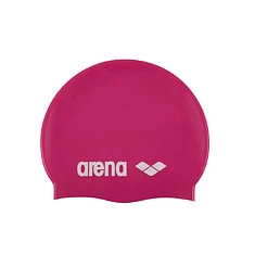 Arena Шапочка для плавания Classic Silicone Fuchsia-White