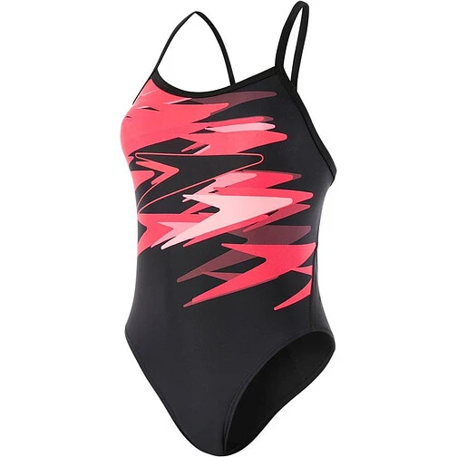 Speedo Купальник BOOM PLACEMENT THINSTRAP black/red