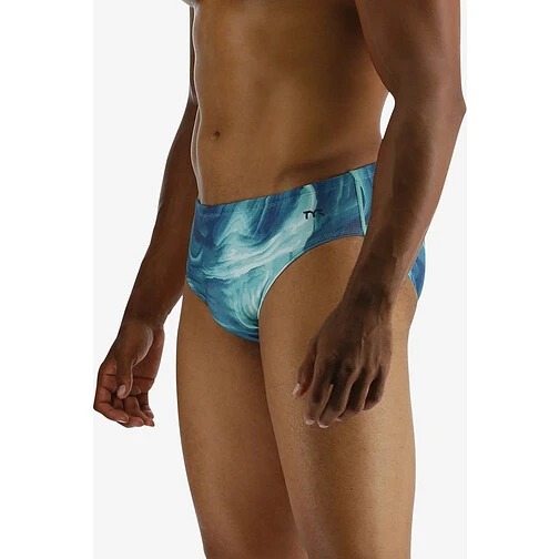 TYR Плавки спортивные MEZIO RACER teal/multi