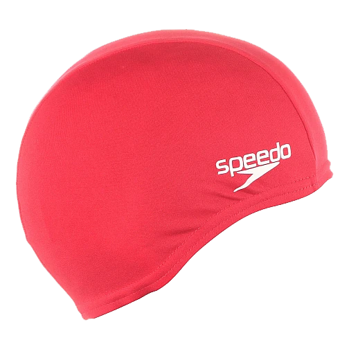 Speedo Шапочка для плавания Polyester Cap red