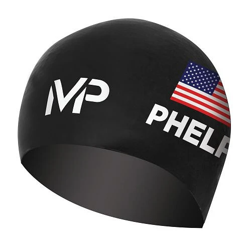 MP Шапочка RACE CAP LTD Michael Phelps Black