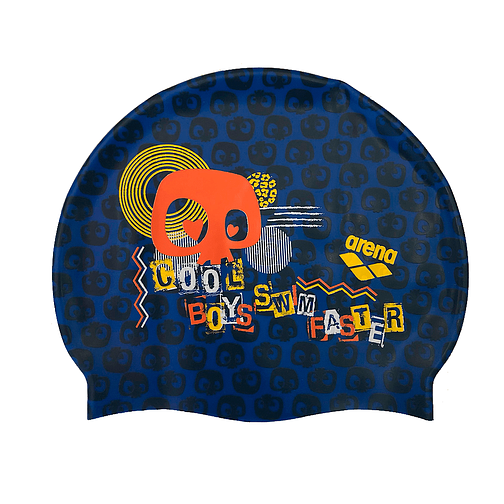 Arena Шапочка для плавания Print 2 Junior AW20 Cool Blue