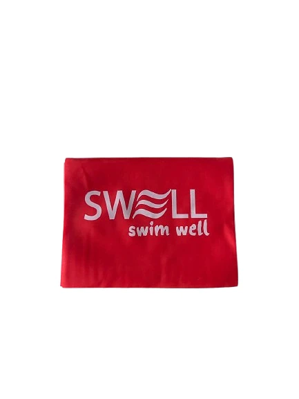 SWELL Тренажер фитнес-резинка (эспандер лента) для тренировок 0.3мм red