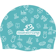SwimStore Шапочка для плавания Aquatics ice mint