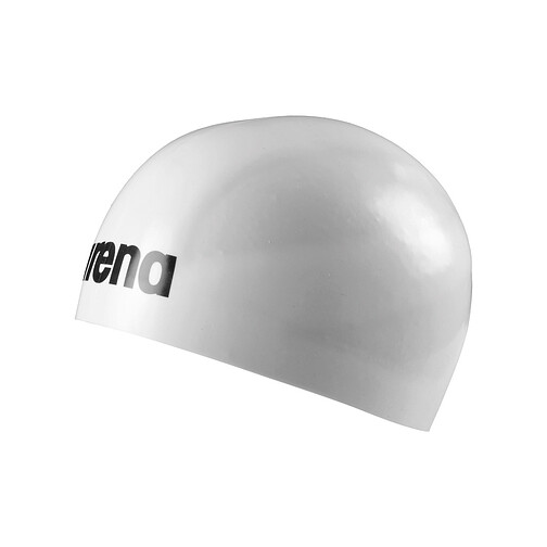 Arena Шапочка стартовая 3D Ultra White-Black
