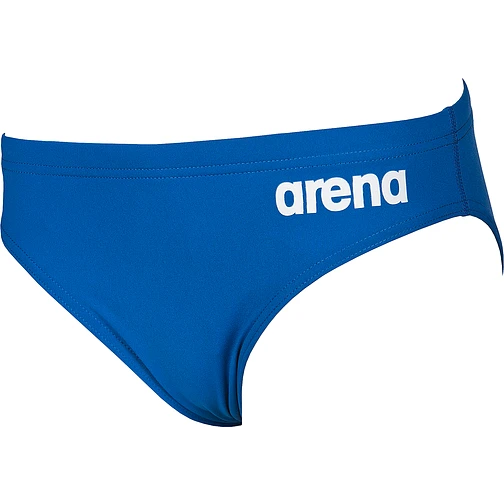 Arena Плавки Solid Brief Jr Royal-White