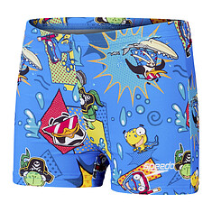 Speedo Плавки спортивные Toddler Boys Allover Aquashort blue/yellow
