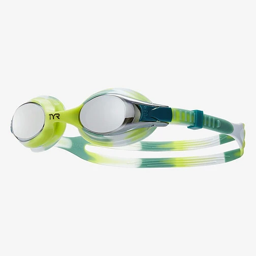 TYR Очки для плавания Swimple Tie-Dye Mirrored Junior green