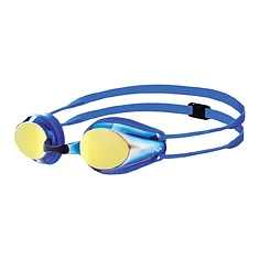 Arena Очки для плавания TRACKS JR MIRROR  blue-yellow-copper-blue-blue