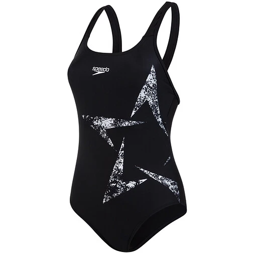 Speedo Купальник Boomstar Placement Racerback Black