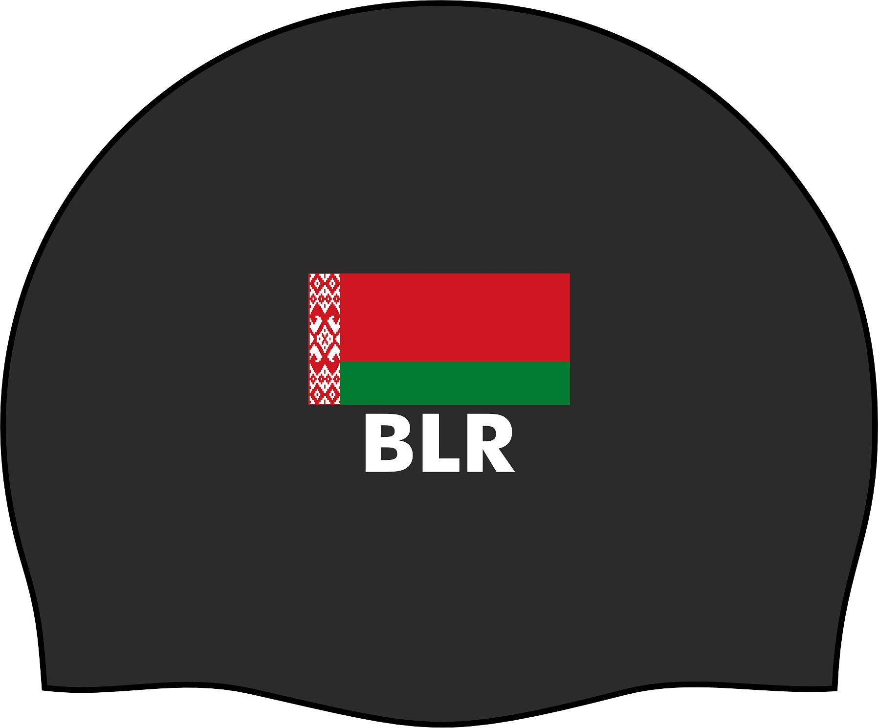 SwimStore Шапочка для плавания BELARUS black