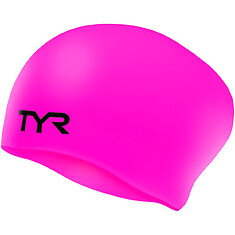 TYR Шапочка для длинных волос Long Hair Pink