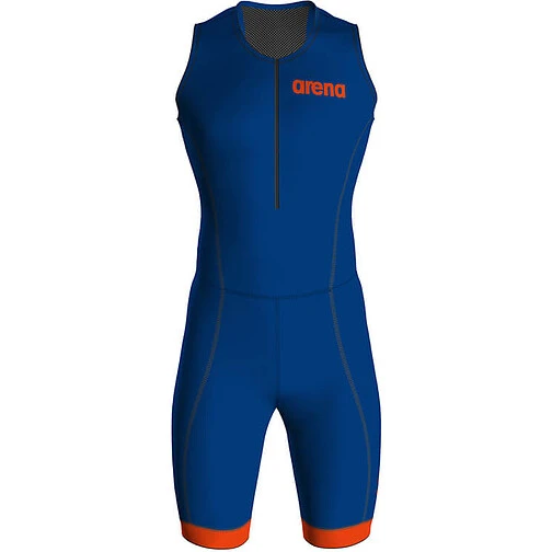 Arena Стартовый костюм для триатлона TRISUIT ST 2.0 FRONT ZIP M royal/orange