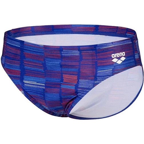 Arena Плавки ARENA SLOW MOTION SWIM BRIEFS neon blue multi