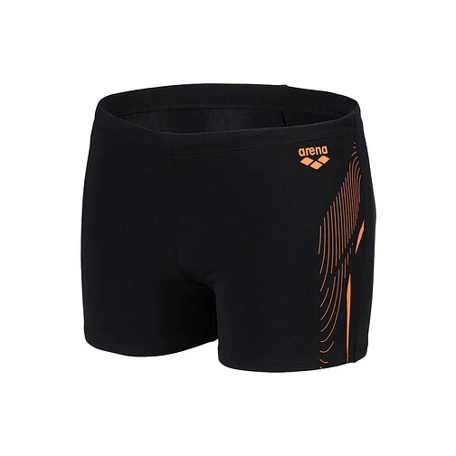Arena Плавки спортивные SWIM SHORT GRAPHIC MAXLIFE ECO black-nespola