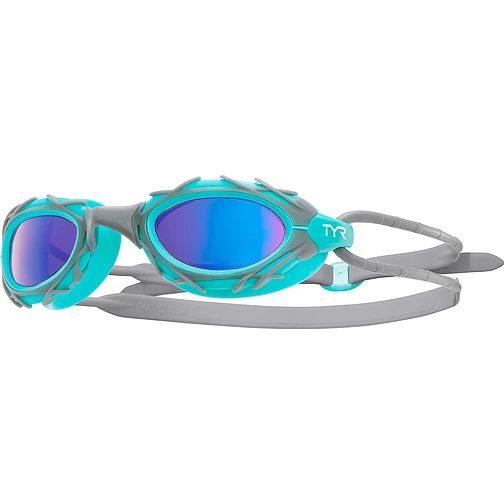 TYR Очки для плавания Nest Pro Nano Mirrored Blue/Mint
