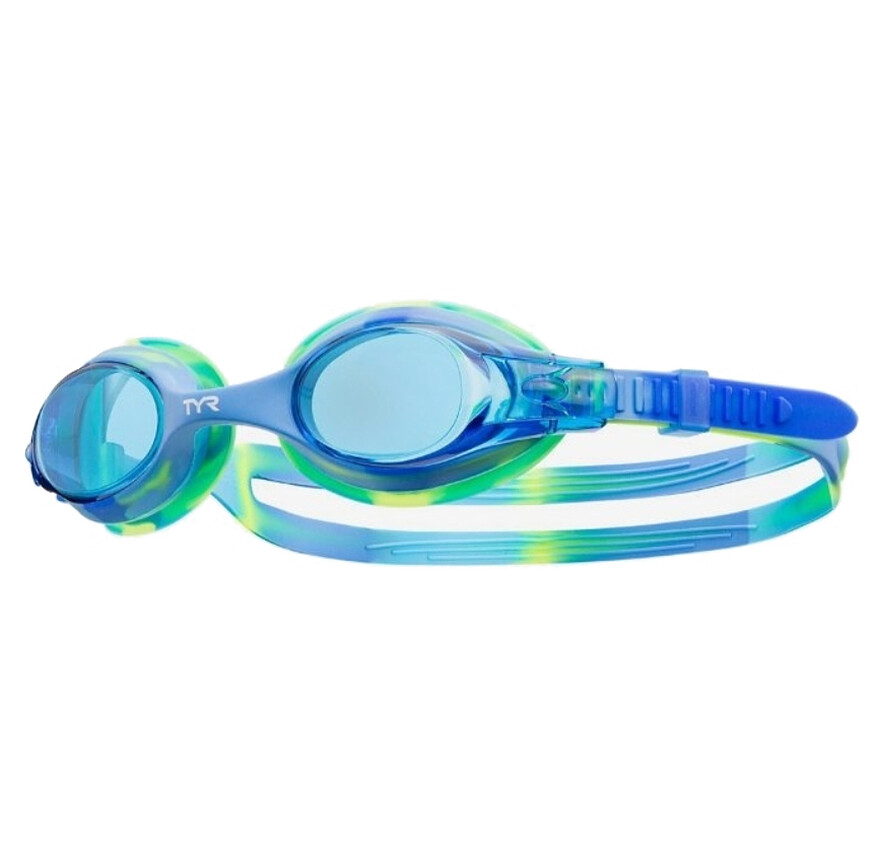 TYR Очки для плавания Swimple Tie-Dye Junior Blue/Green