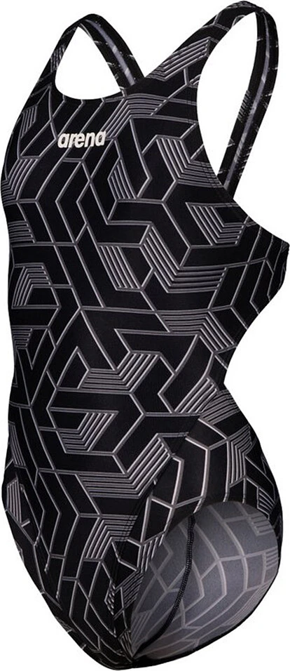 Arena Купальник спортивный ARENA ESCAPE SWIM TECH L JR black-team black Arena Купальник спортивный ARENA ESCAPE SWIM TECH L JR black-team black