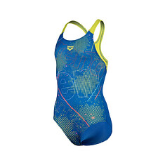 Arena Купальник ARENA GALACTIC JR SWIM PRO BACK royal-soft gr