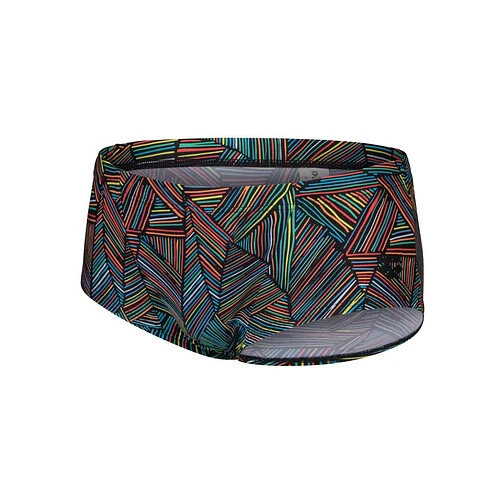 Arena Плавки спортивные ARENA OVERVIEW SWIM LOW WAIST SHORT black multi