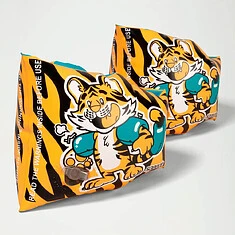 Speedo Нарукавники для плавания Learn to Swim Aanadi Bengali Tiger Cub Armbands orange/green