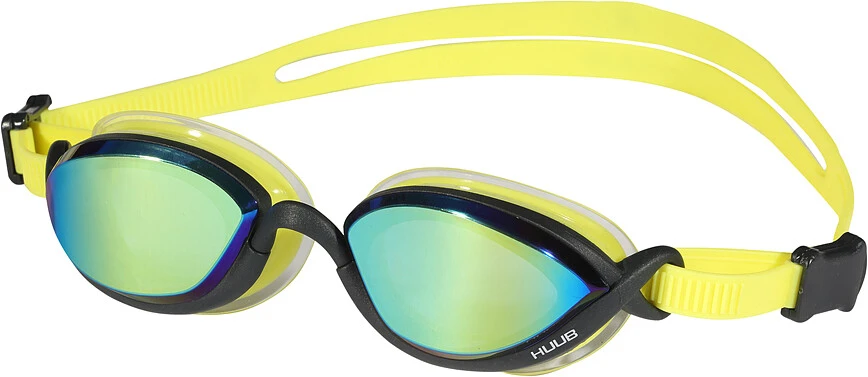 HUUB Очки для плавания Pinnacle Air Seal Goggle Fluo Yellow/Black